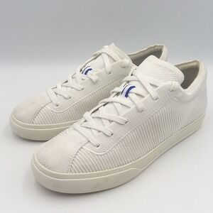 Rothy's‎ The Lace Up Sneakers Bright White Women's 8 Casual Slip On Shoes